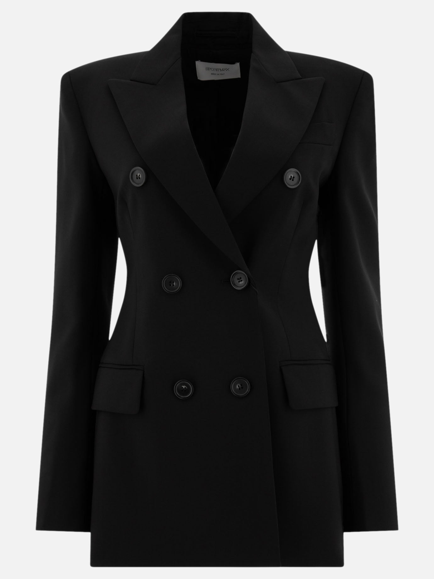Blazers Solid colour  Black - Max Mara Sportmax Women | PDP | VIETTI Online Store | Zoom-Modal
