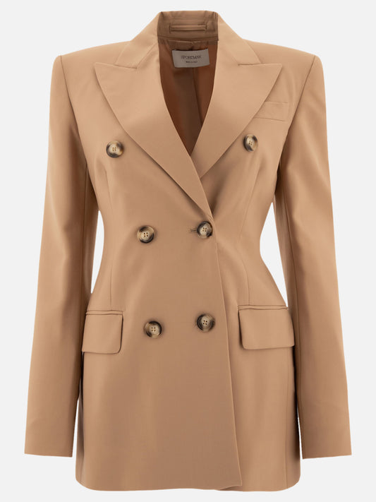 Blazers Solid colour  Beige - Max Mara Sportmax Women | PLP | VIETTI Online Store 
