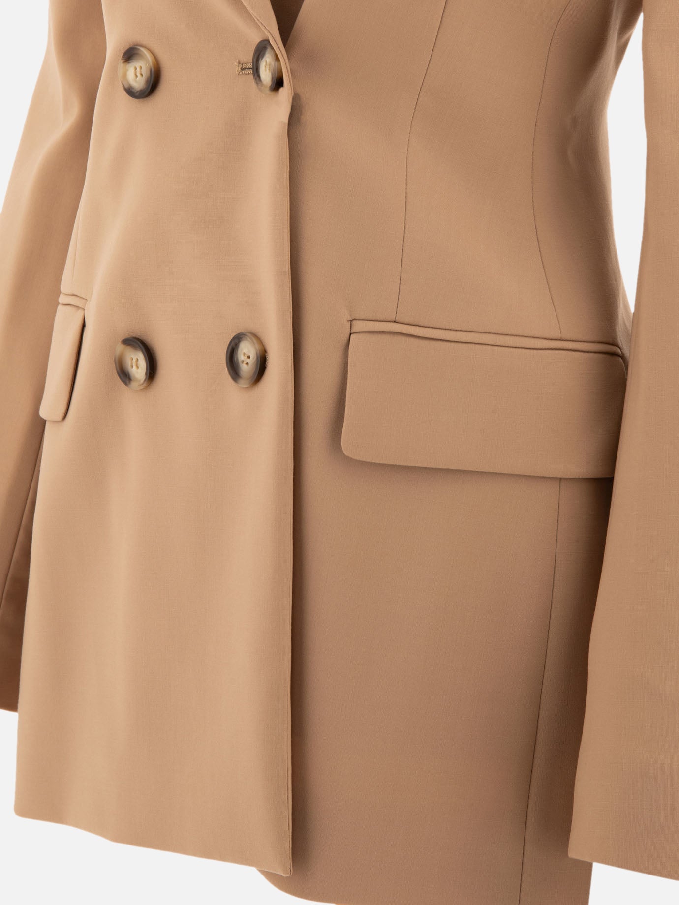 Blazers Solid colour  Beige - Max Mara Sportmax Women | PDP | VIETTI Online Store | Zoom-Modal_4
