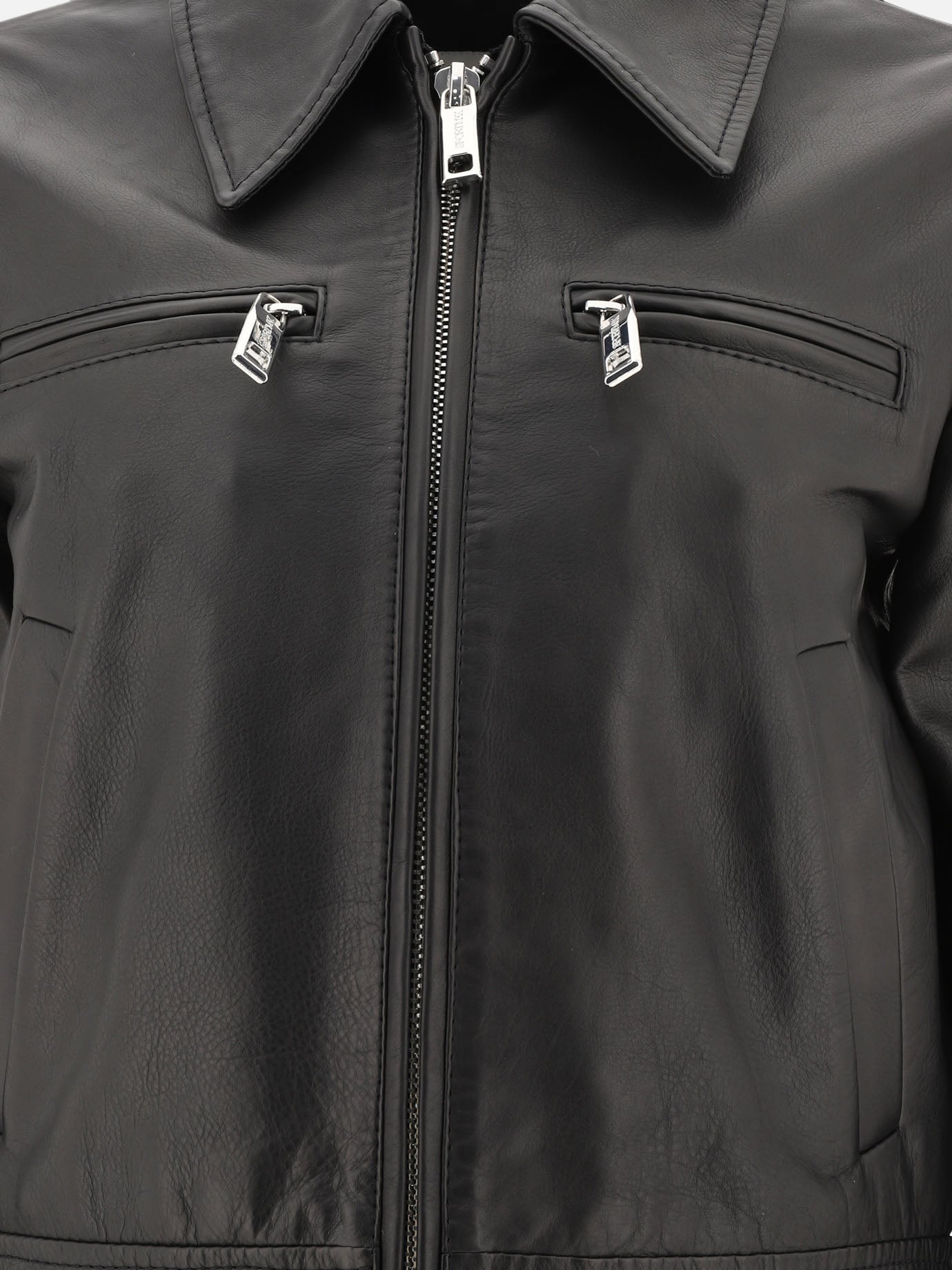 Leather jackets Solid colour  Black - Max Mara Sportmax Women | PDP | VIETTI Online Store | Zoom-Modal_3
