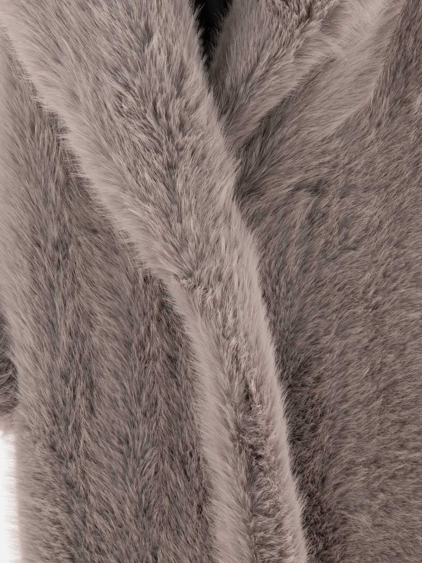 Max Mara Sportmax Faux fur coat Grey