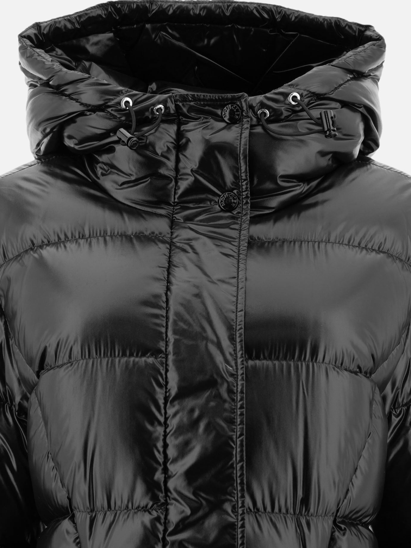 Down coats Solid colour  Black - Moncler Women | PDP | VIETTI Online Store | thumbnail_3