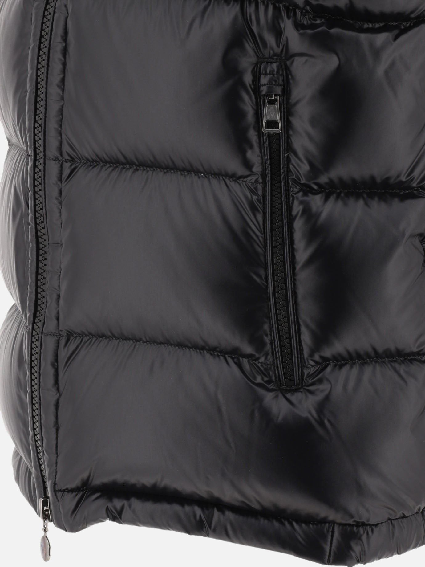 Giacche smanicate Solid colour  Nero - Moncler Uomo | PDP | VIETTI Online Store | Zoom-Modal_4
