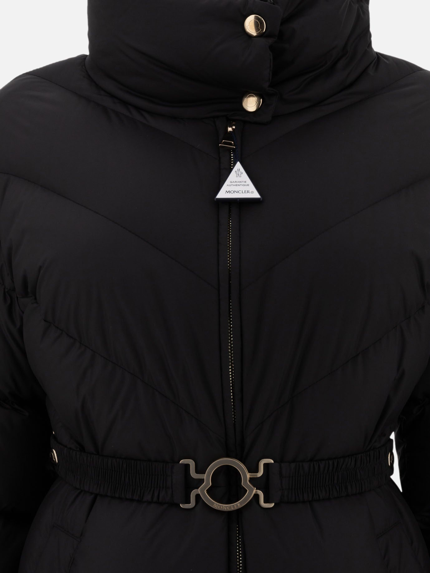 Down coats Solid colour  Black - Moncler Women | PDP | VIETTI Online Store | thumbnail_3