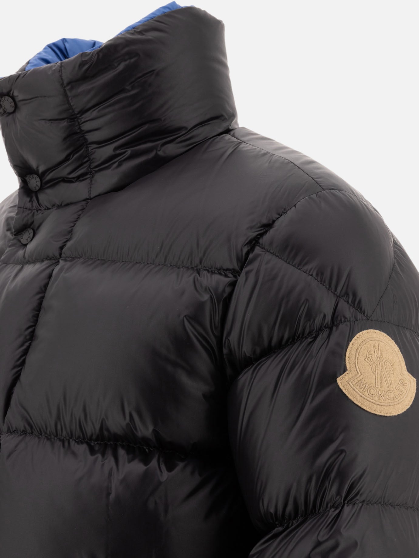 Down jackets Solid colour  Black - Moncler Men | PDP | VIETTI Online Store | Zoom-Modal_4
