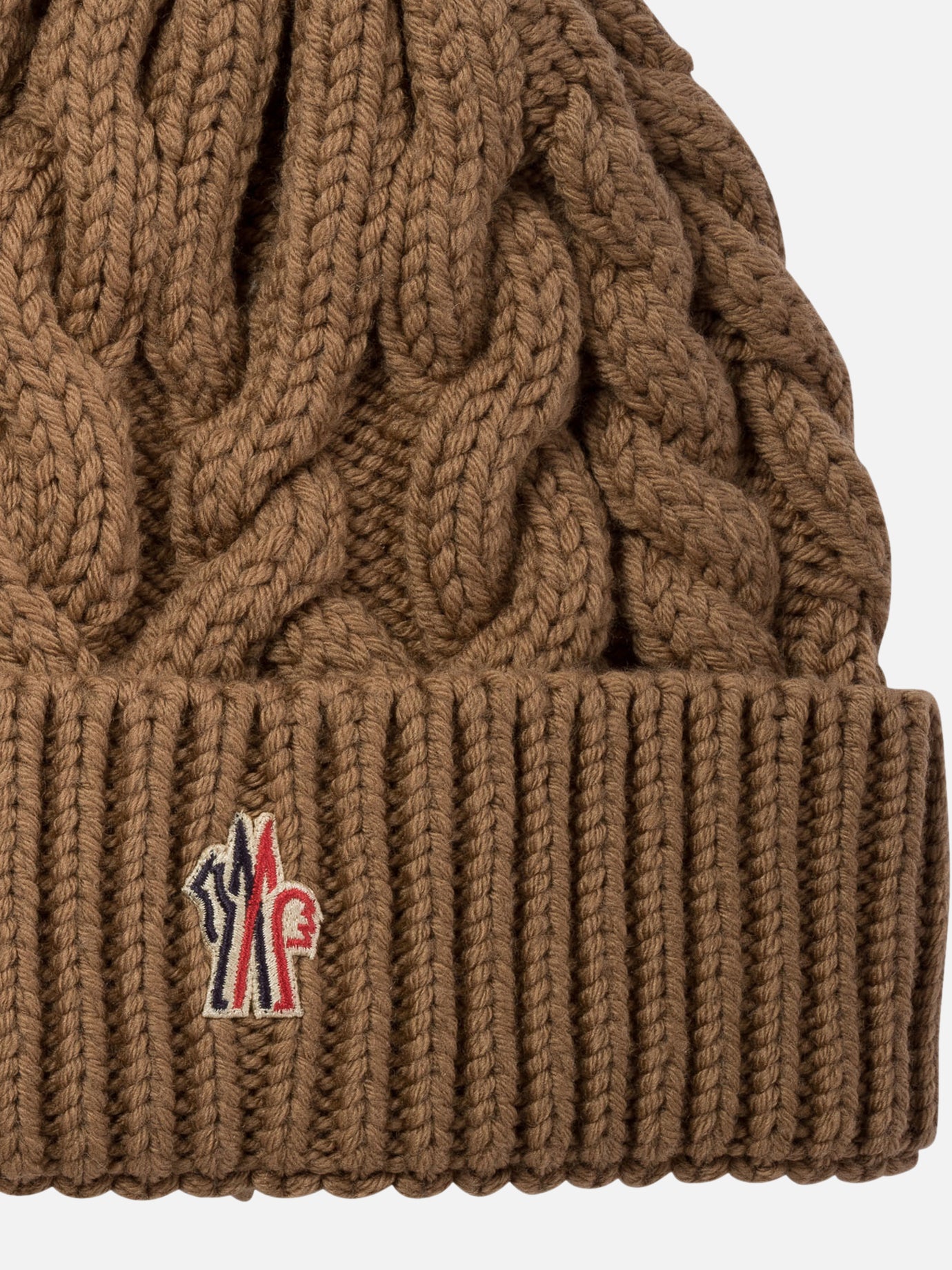 Moncler Grenoble Wool beanie Brown