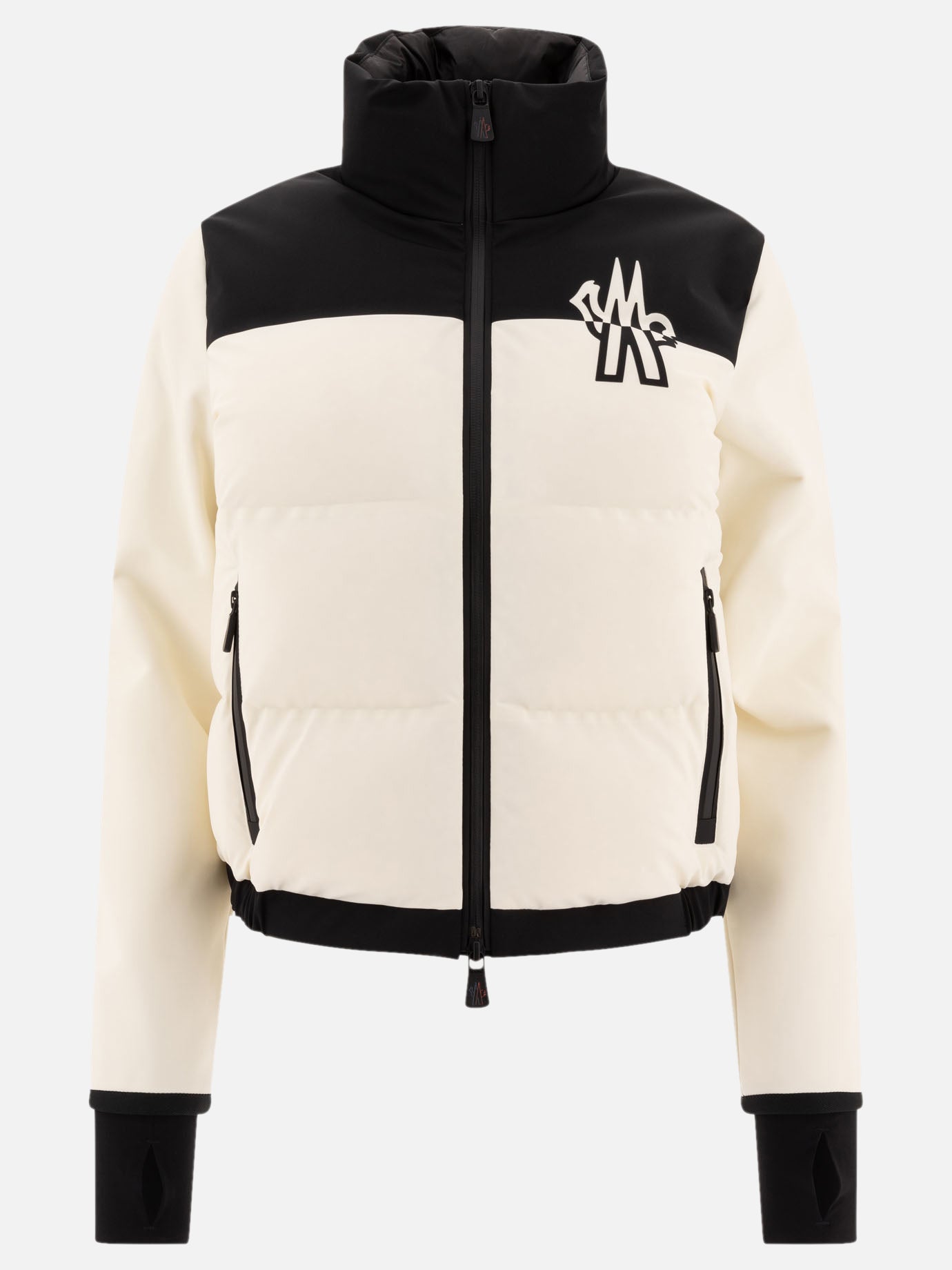 Down jackets Solid colour  White - Moncler Grenoble Women | PDP | VIETTI Online Store | thumbnail