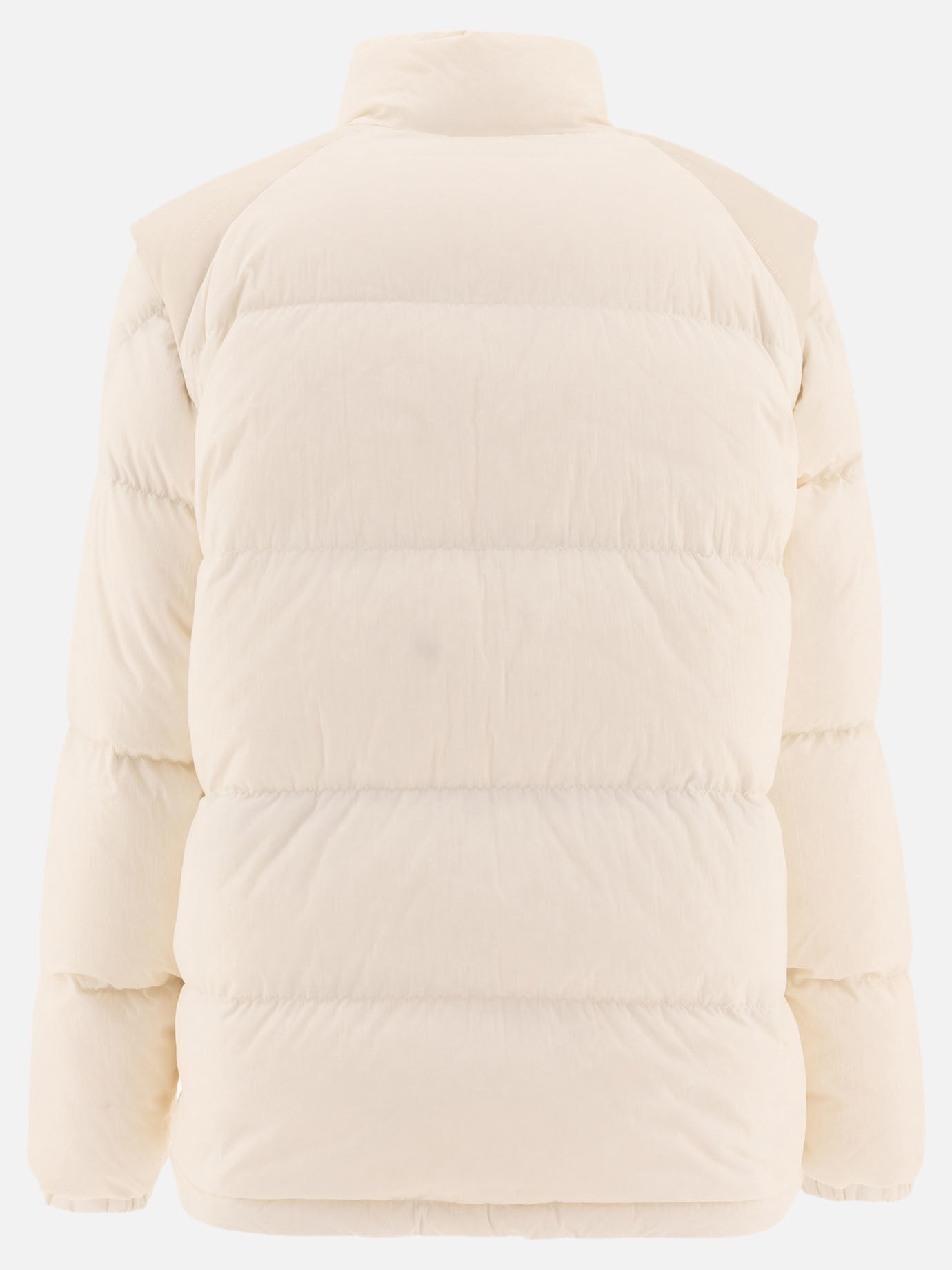 Down jackets Solid colour  Beige - Moncler Women | PDP | VIETTI Online Store | thumbnail_3