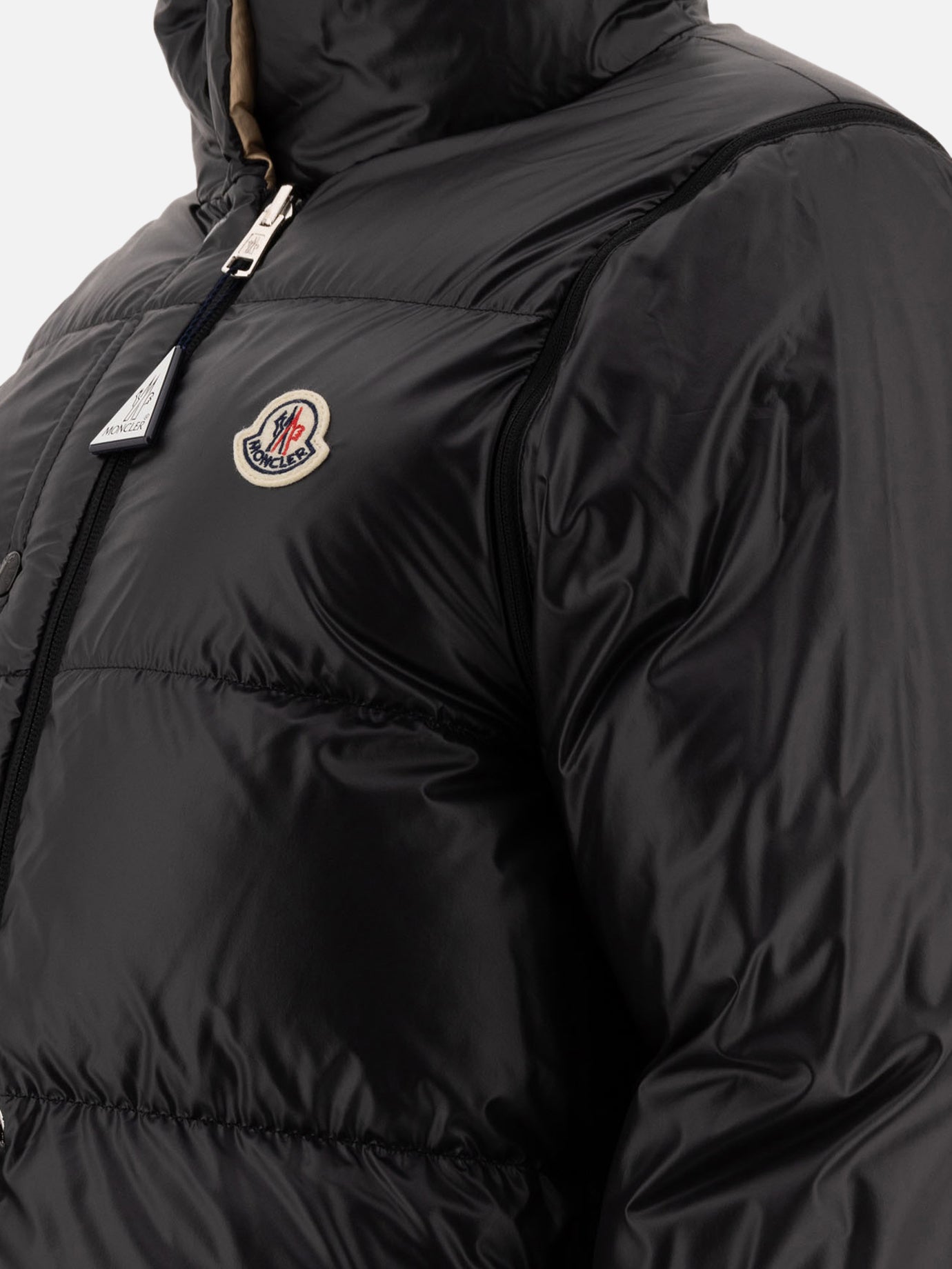 Down jackets Solid colour  Beige - Moncler Women | PDP | VIETTI Online Store | Zoom-Modal_6
