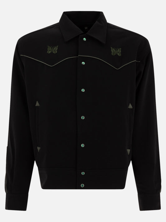 Overshirt jackets Solid colour  Black - Needles Men | PLP | VIETTI Online Store 
