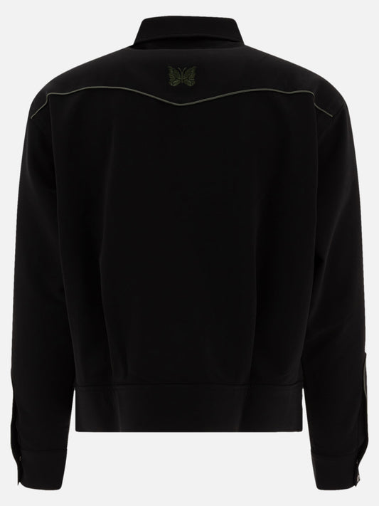 Overshirt jackets Solid colour  Black - Needles Men | PLP | VIETTI Online Store | 2
