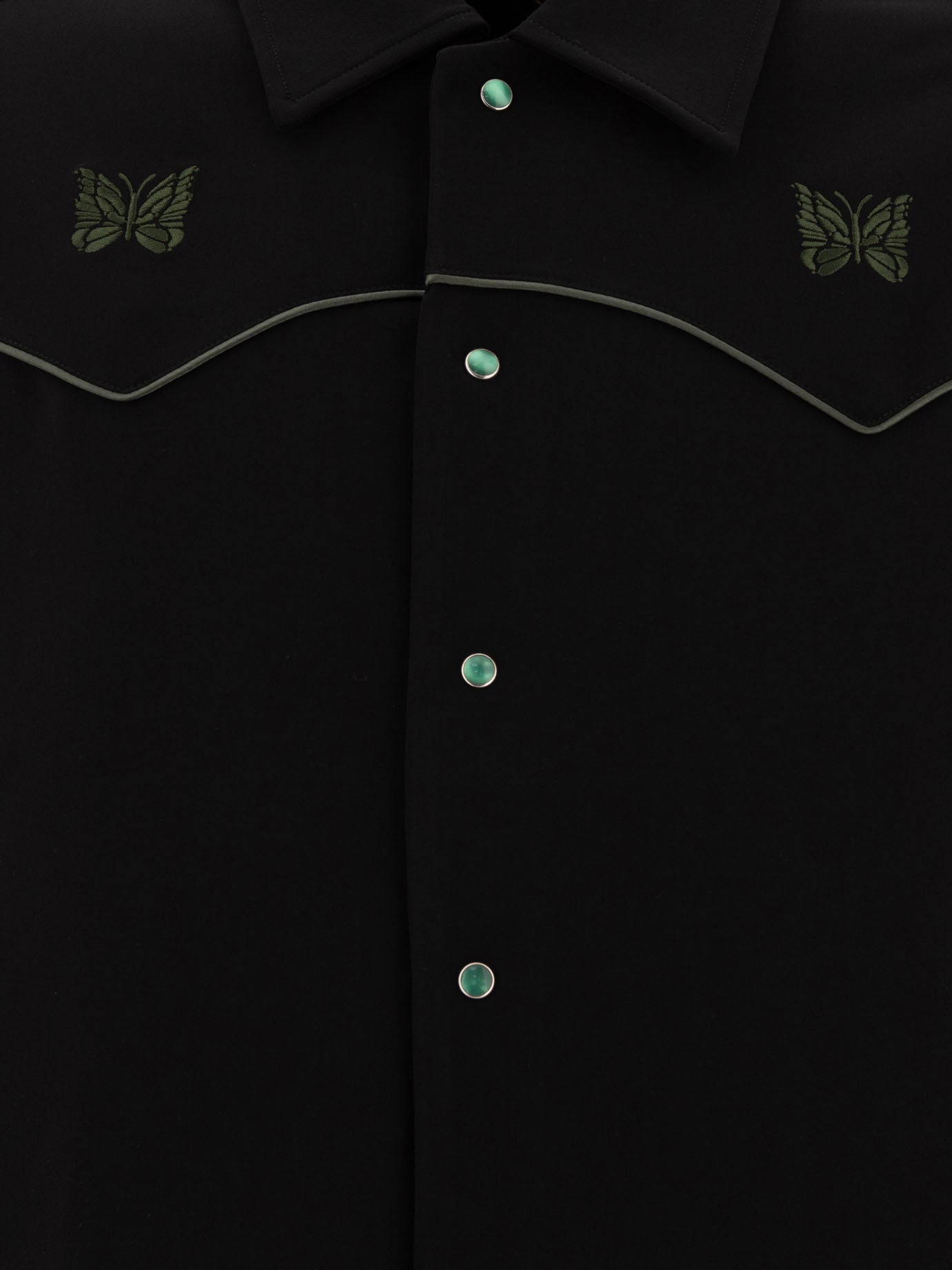 Overshirt jackets Solid colour  Black - Needles Men | PDP | VIETTI Online Store | Zoom-Modal_3
