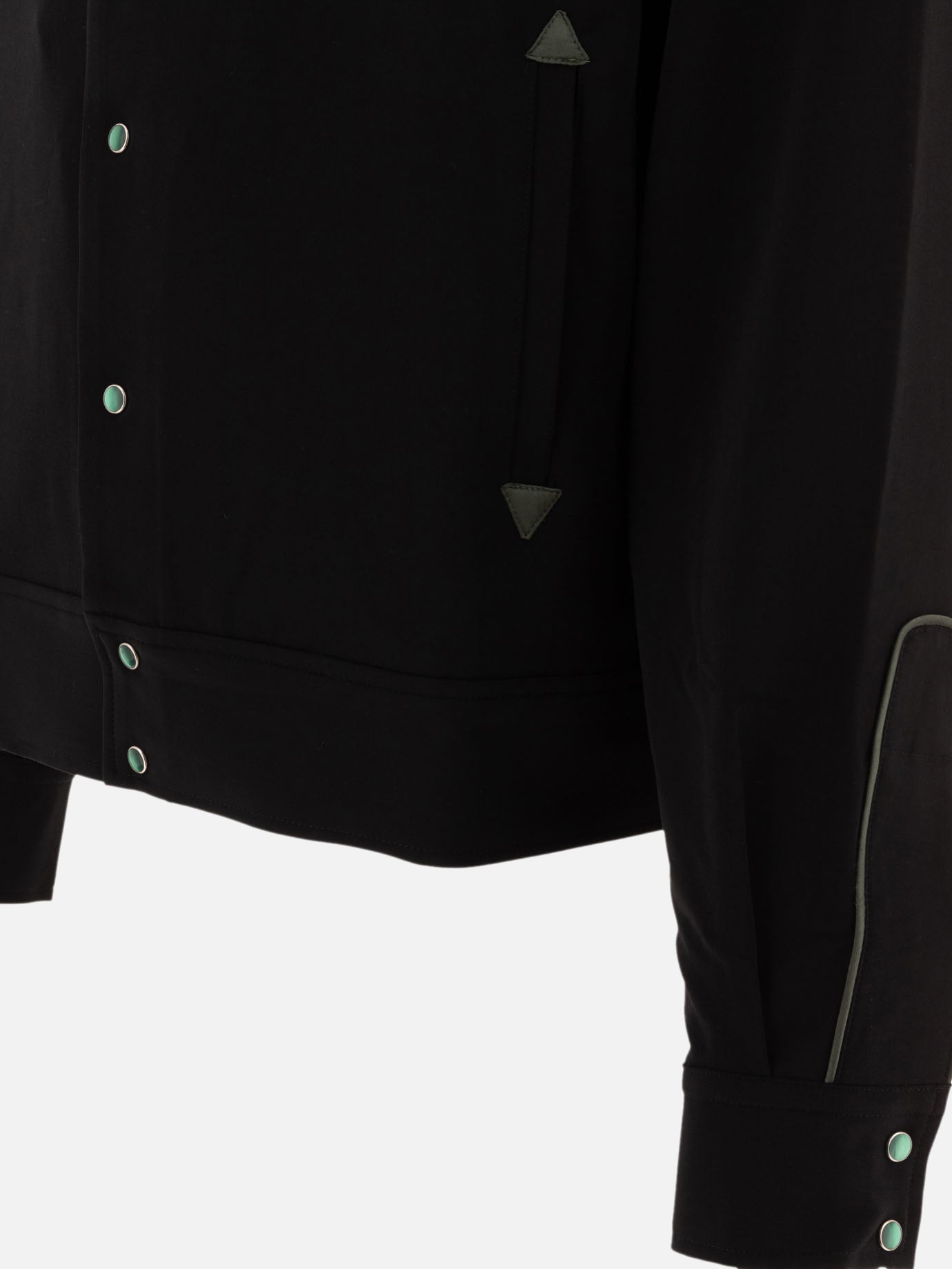 Overshirt jackets Solid colour  Black - Needles Men | PDP | VIETTI Online Store | thumbnail_4