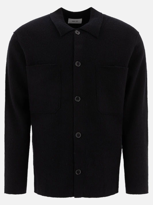 Overshirt jackets Solid colour  Black - NN.07 Men | PLP | VIETTI Online Store 
