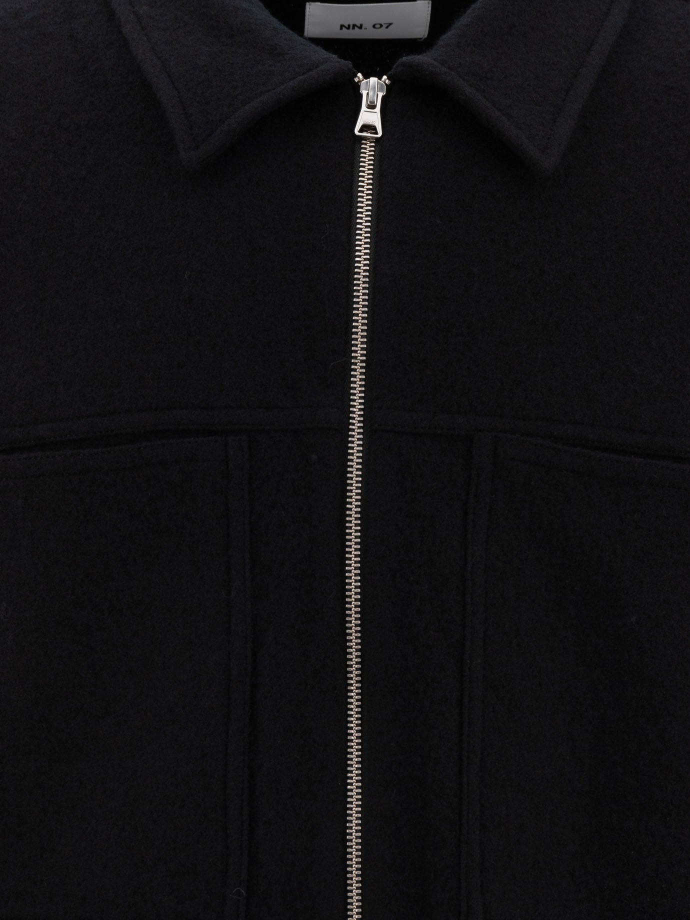 Overshirt jackets Solid colour  Black - NN.07 Men | PDP | VIETTI Online Store | Zoom-Modal_3
