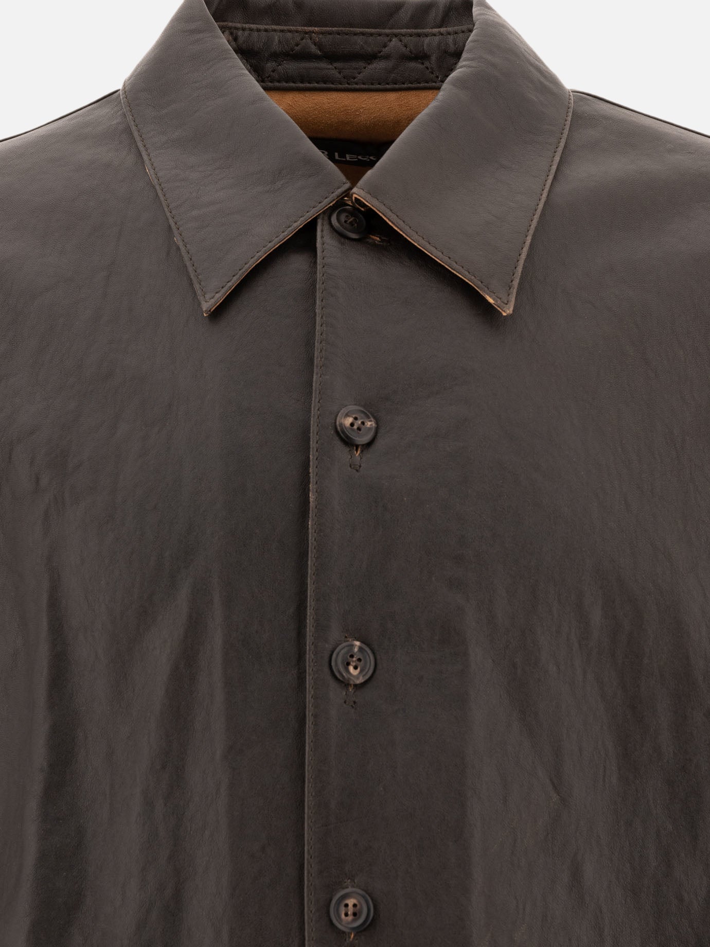 Overshirt jackets Solid colour  Brown - Our Legacy Men | PDP | VIETTI Online Store | thumbnail_3