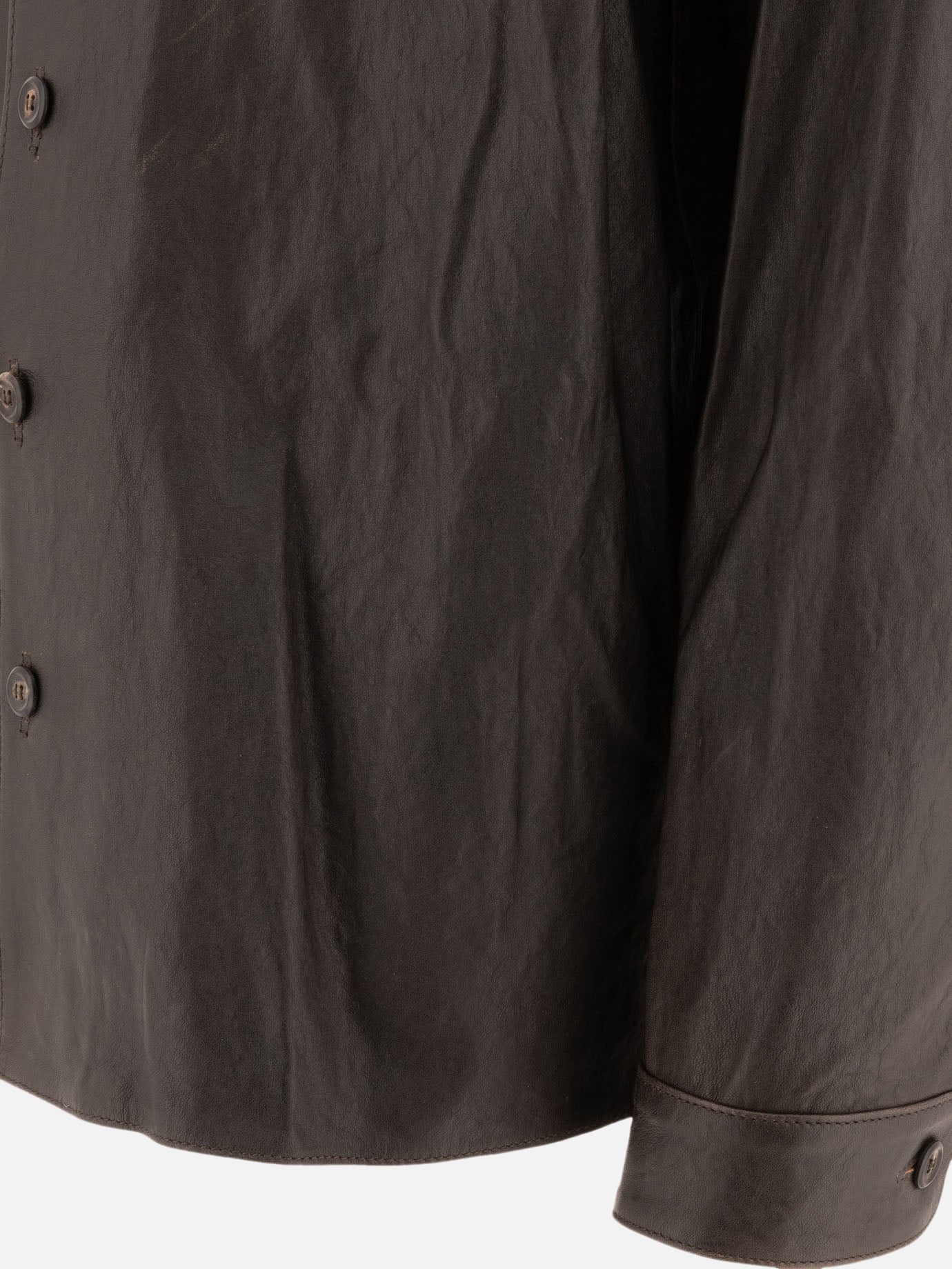 Overshirt jackets Solid colour  Brown - Our Legacy Men | PDP | VIETTI Online Store | thumbnail_4