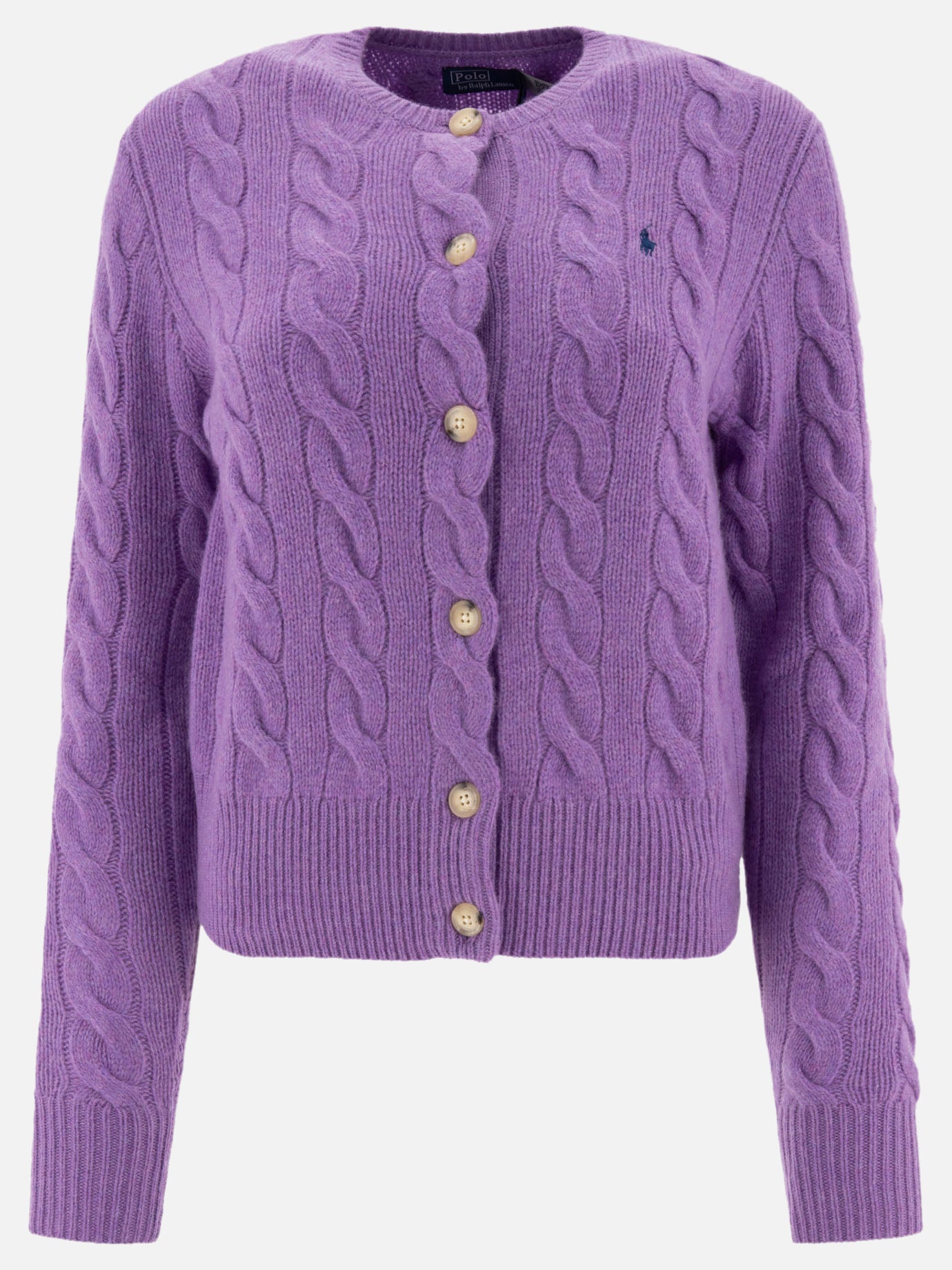 Cardigans Solid colour  Purple - Polo Ralph Lauren Women | PDP | VIETTI Online Store | Zoom-Modal
