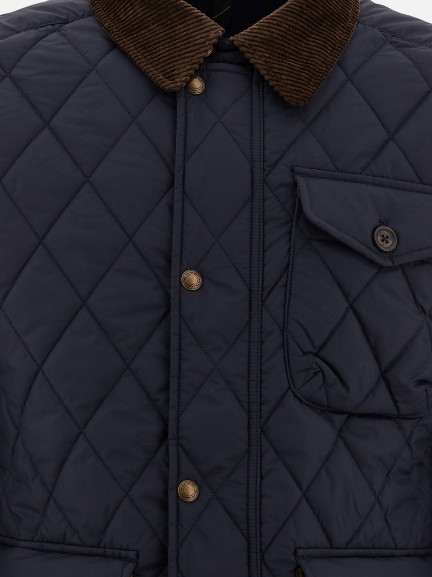 Quilted & Utility Jackets Solid colour  Blue - Polo Ralph Lauren Men | PDP | VIETTI Online Store | Zoom-Modal_3

