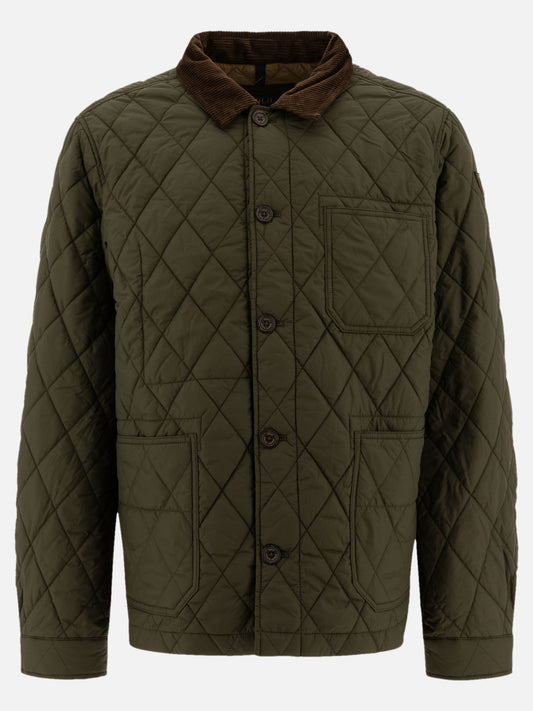 Quilted & Utility Jackets Solid colour  Green - Polo Ralph Lauren Men | PLP | VIETTI Online Store 
