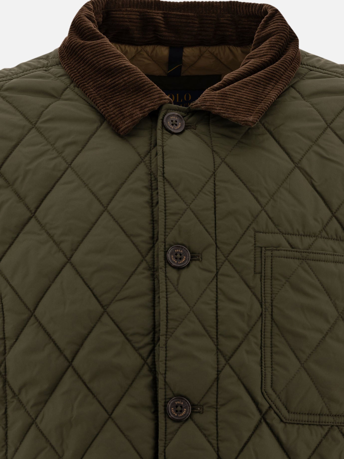 Quilted & Utility Jackets Solid colour  Green - Polo Ralph Lauren Men | PDP | VIETTI Online Store | Zoom-Modal_3
