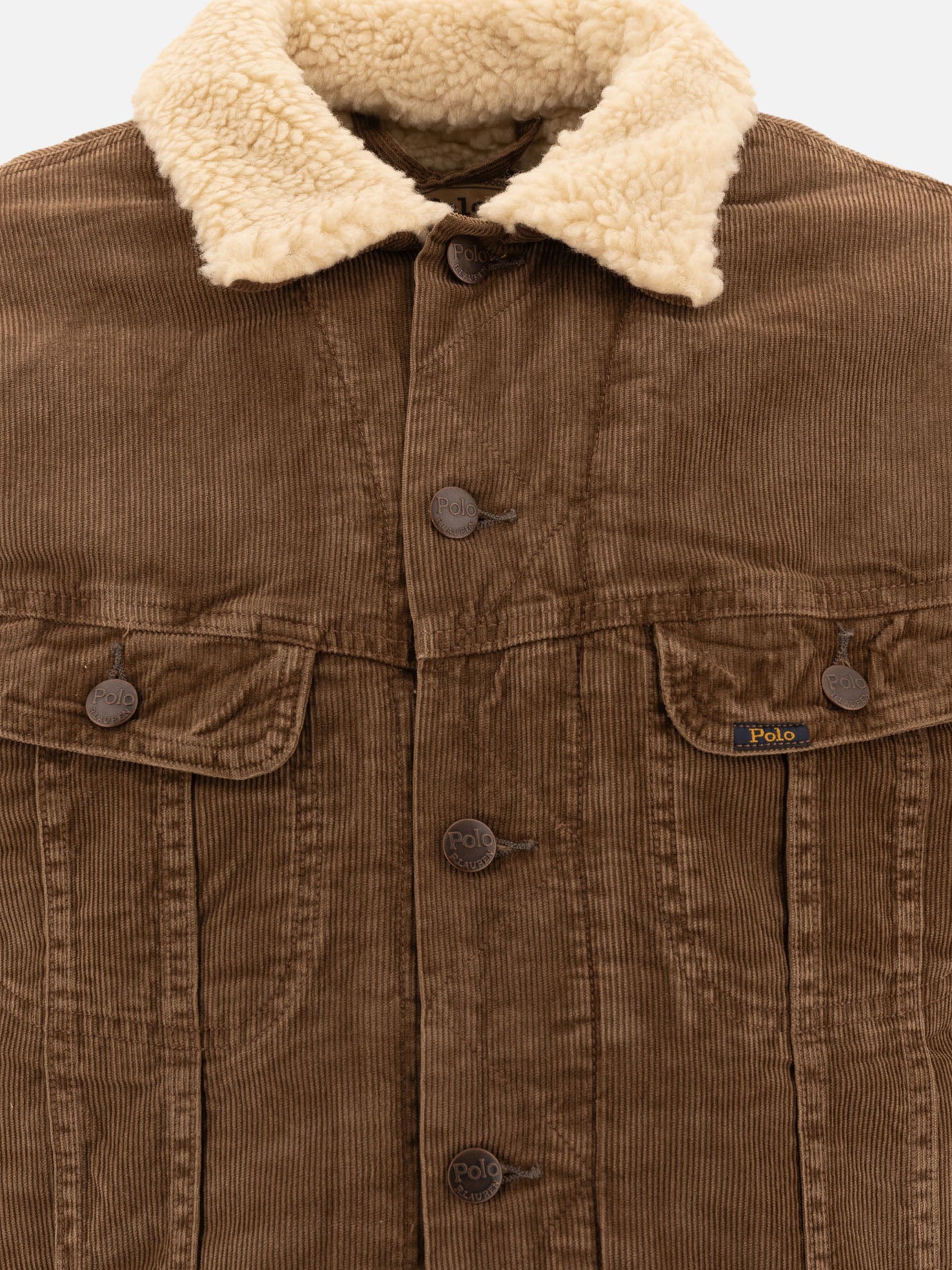 Quilted & Utility Jackets Solid colour  Brown - Polo Ralph Lauren Men | PDP | VIETTI Online Store | thumbnail_3