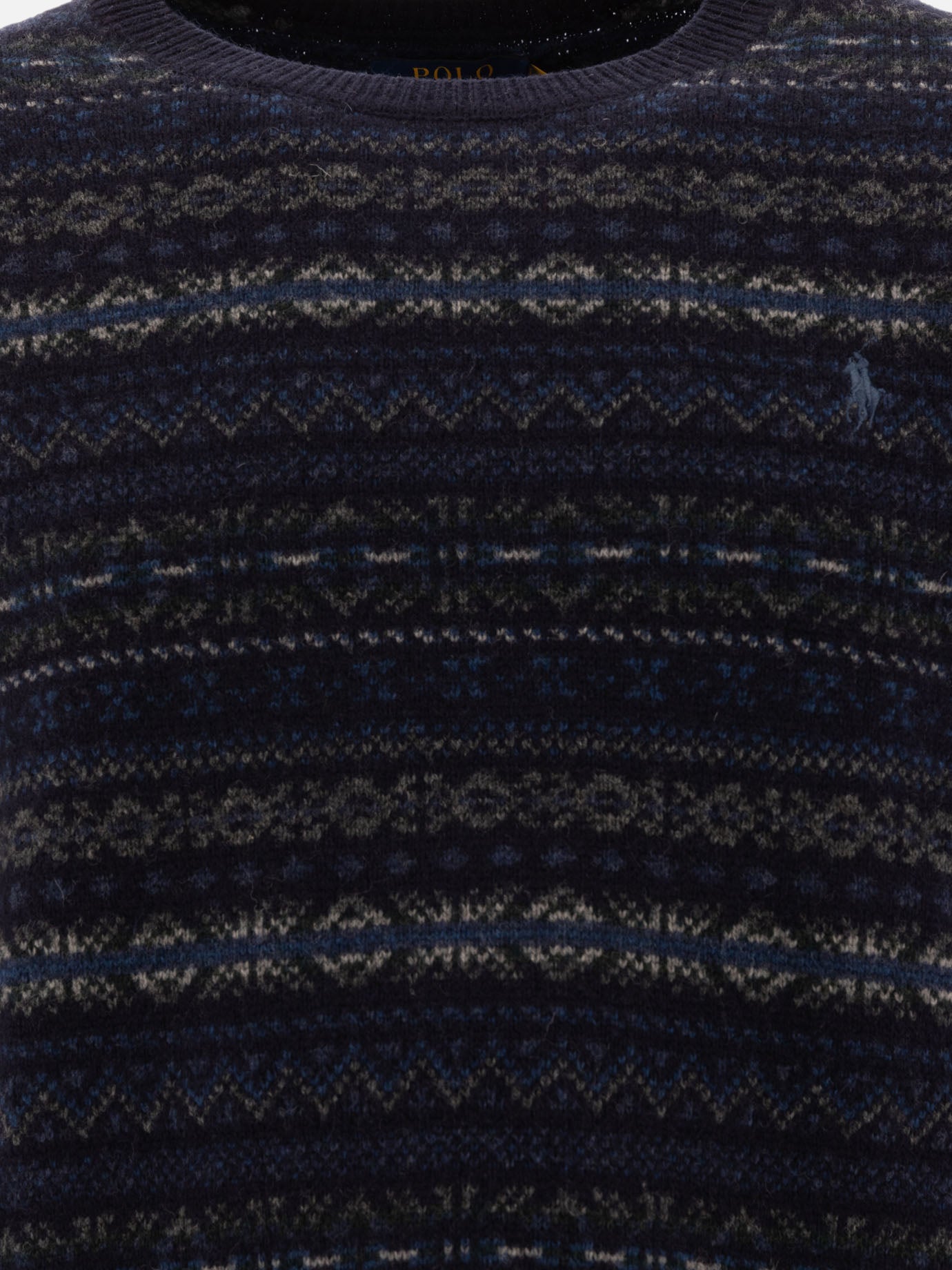 Polo Ralph Lauren "Fair Isle" sweater Blue