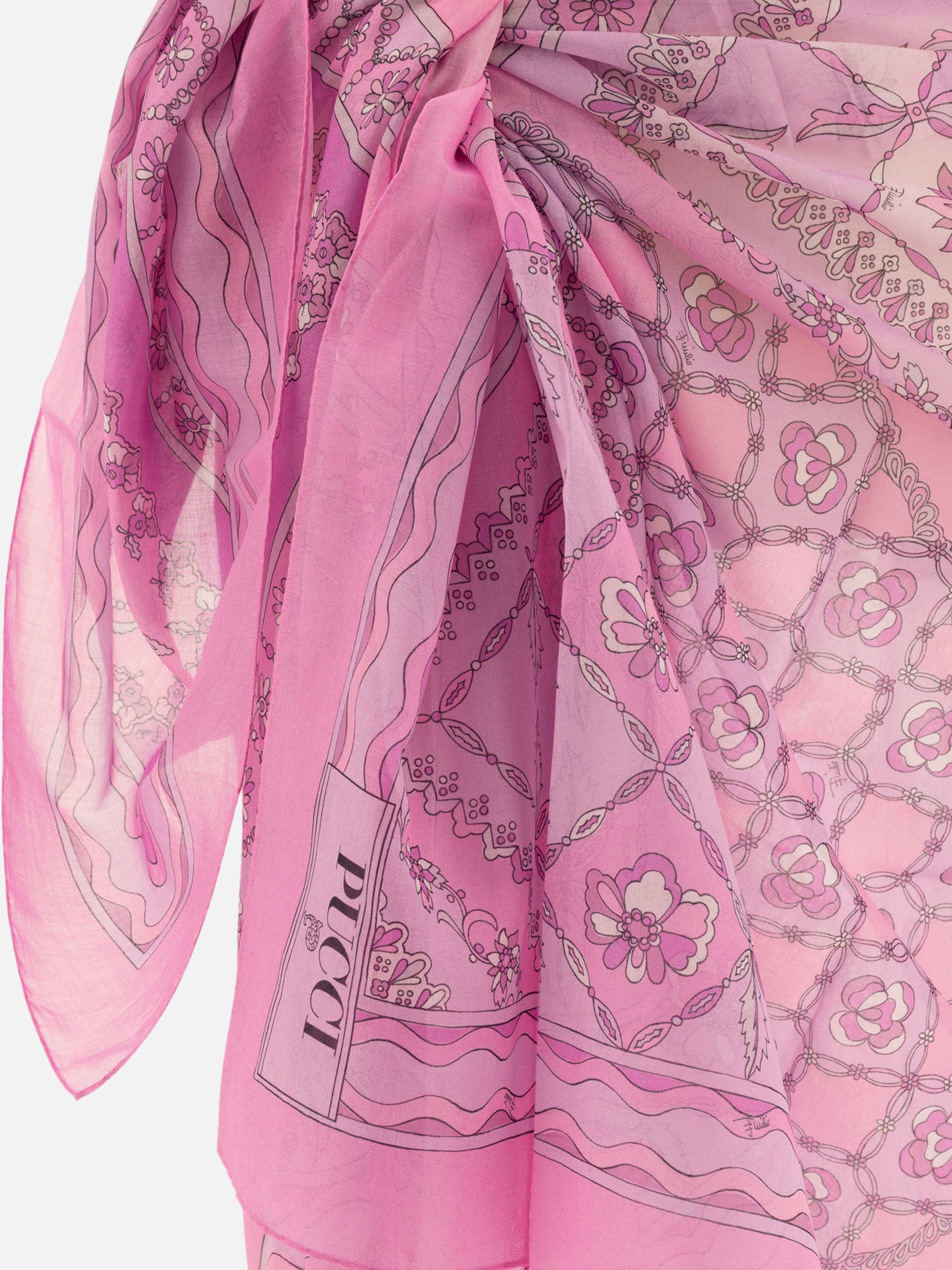 Beach dresses 100% cotton  Pink - Pucci Women | PDP | VIETTI Online Store | thumbnail_3