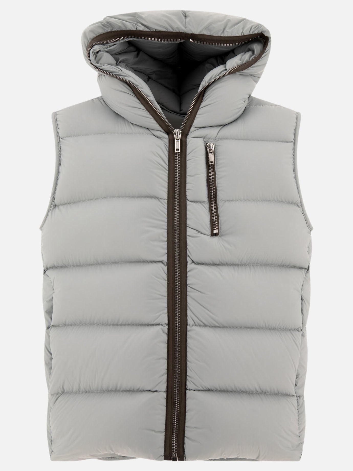 Giacche smanicate Solid colour  Azzurro - Rick Owens Uomo | PDP | VIETTI Online Store | Zoom-Modal
