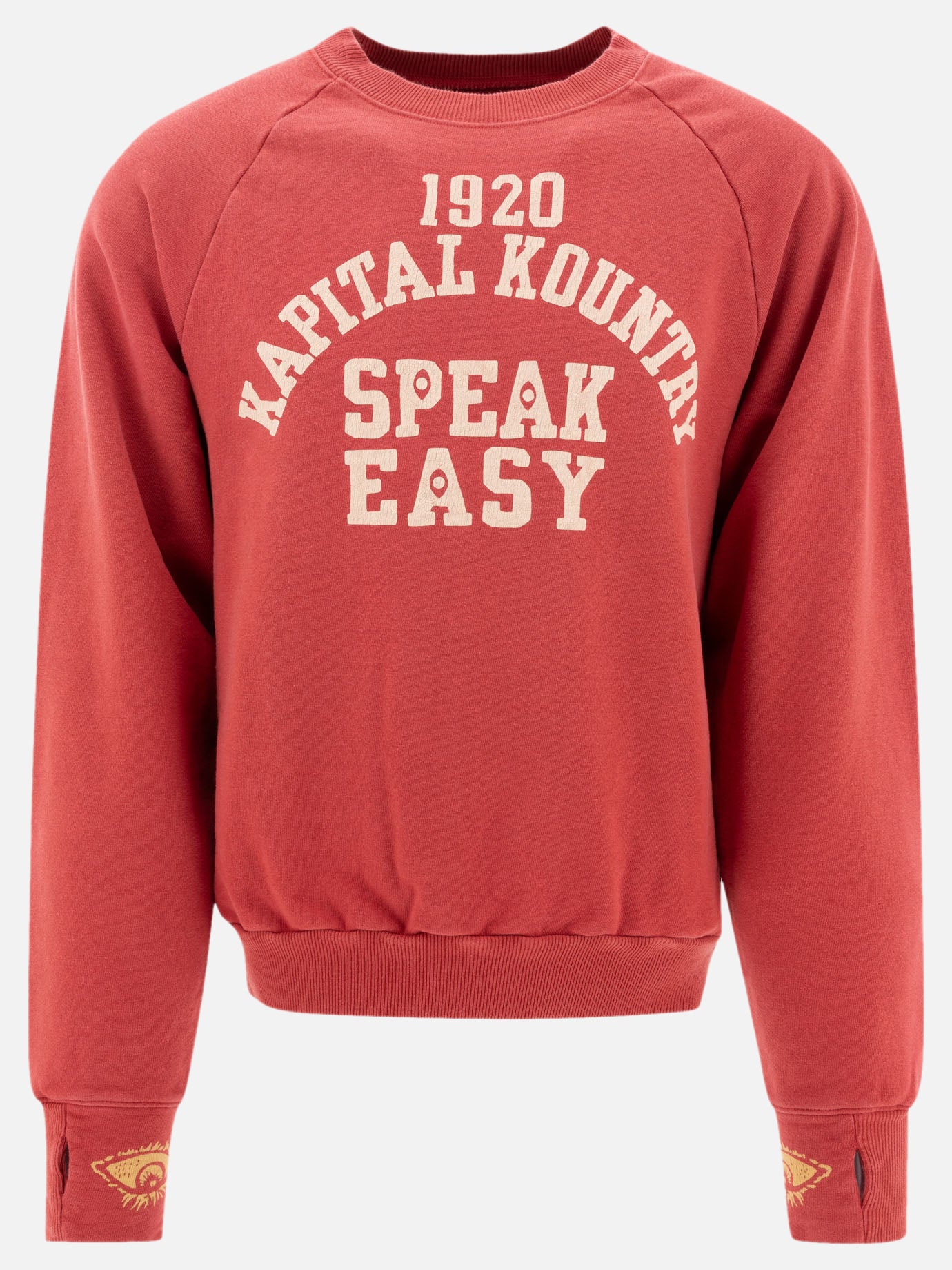 KAPITAL Felpa &quot;Speakeasy&quot; 16710735_5 Red thumbnail_1