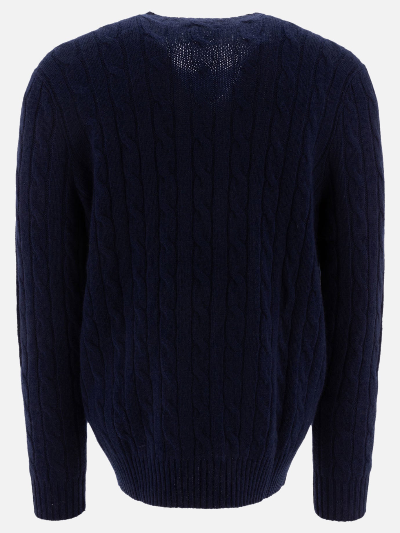 Maglioni girocollo Textured knit  Blu - Polo Ralph Lauren Uomo | PDP | VIETTI Online Store | thumbnail_4