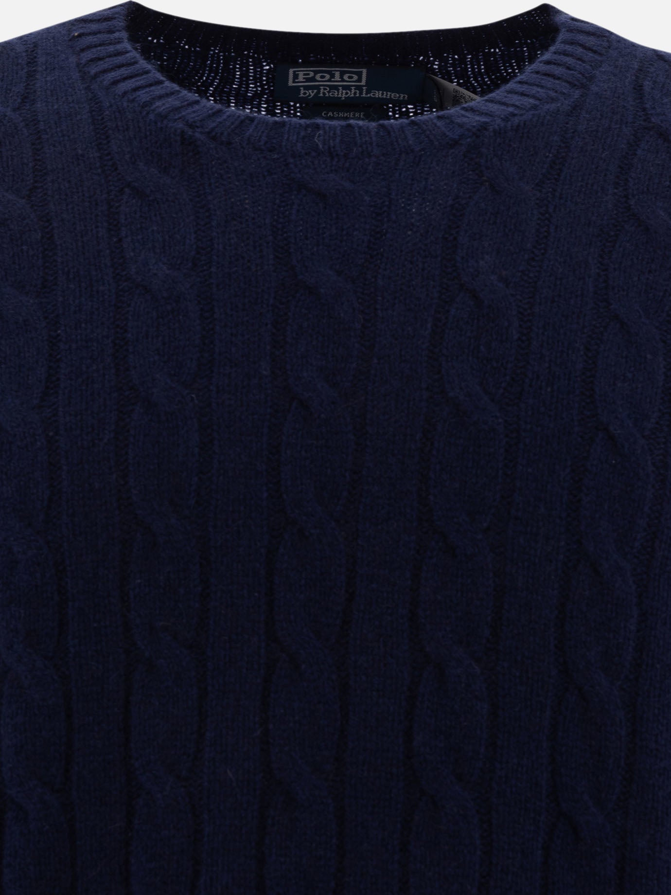 Maglioni girocollo Textured knit  Blu - Polo Ralph Lauren Uomo | PDP | VIETTI Online Store | thumbnail_3