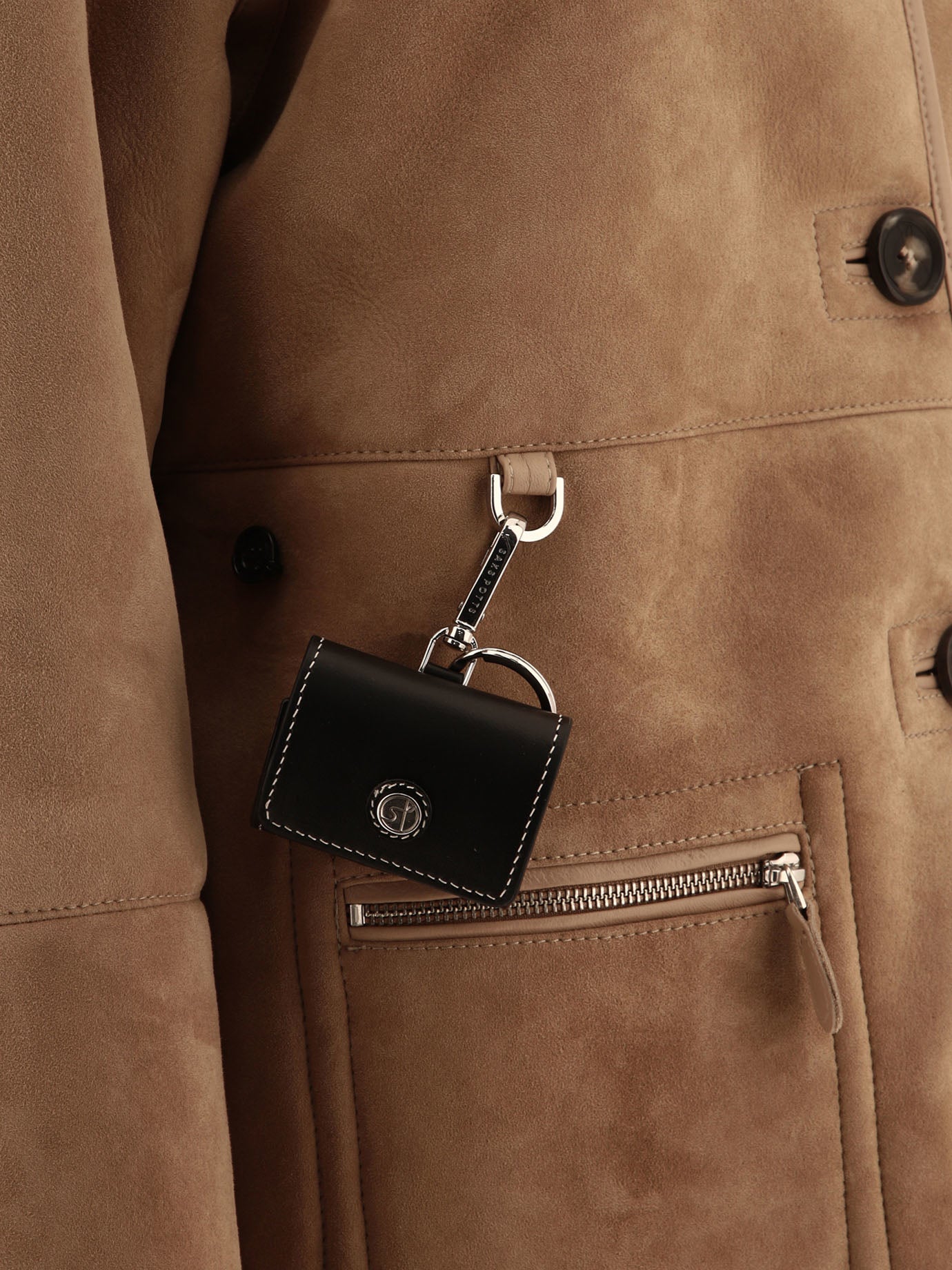 Giacche shearling Solid colour  Beige - Saks Potts Donna | PDP | VIETTI Online Store | thumbnail