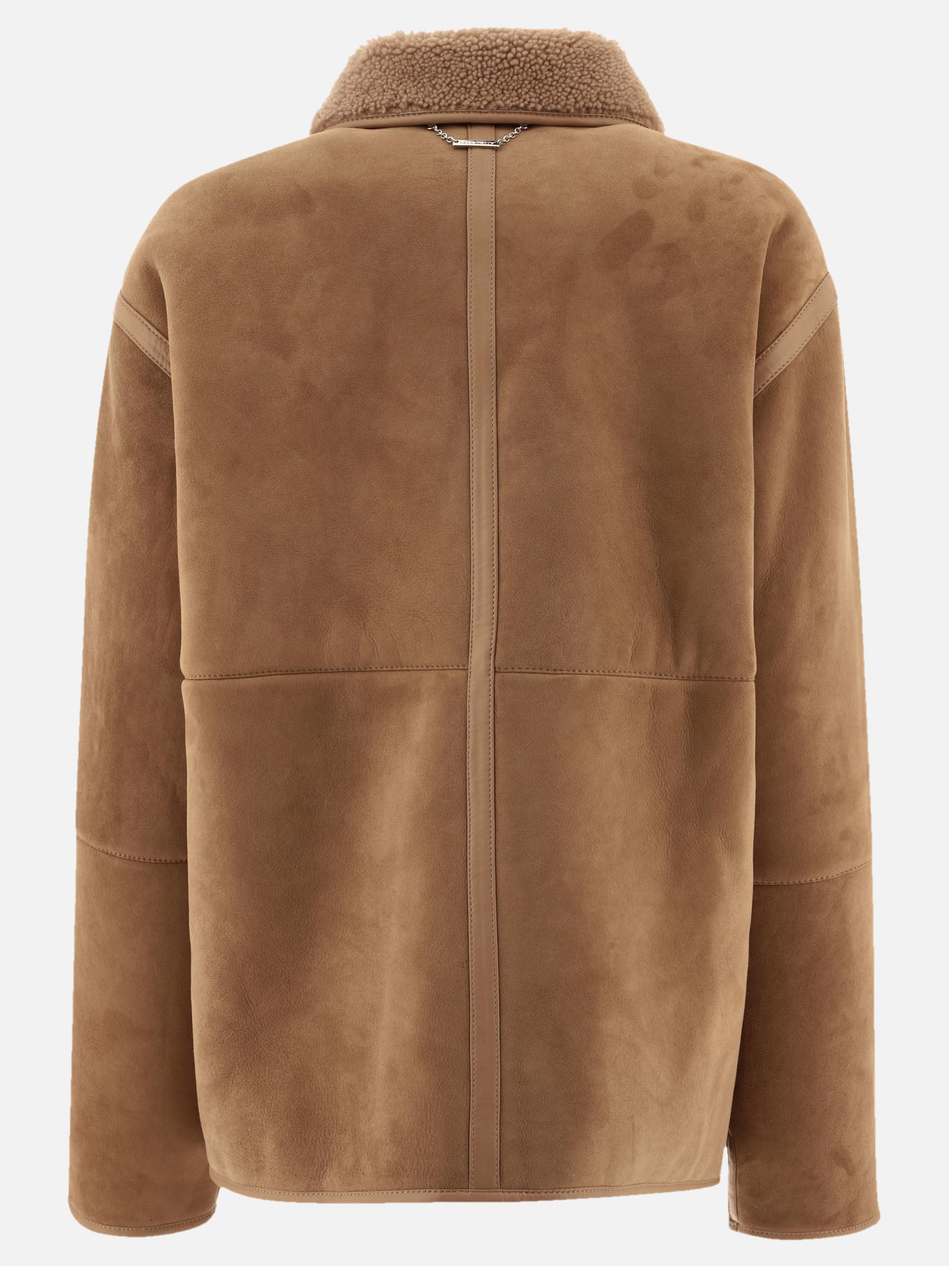 Giacche shearling Solid colour  Beige - Saks Potts Donna | PDP | VIETTI Online Store | Zoom-Modal_5

