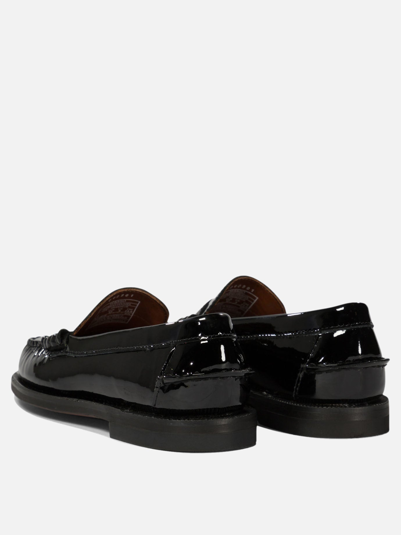 "Classic Dan" patent leather loafers