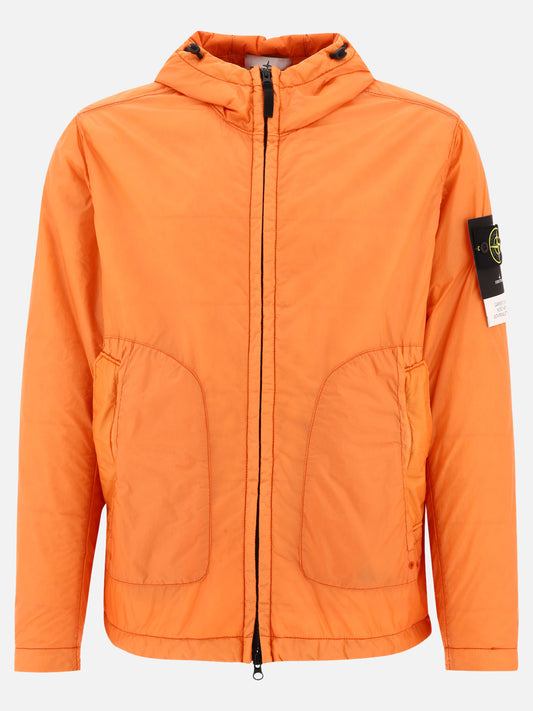 Giacche a vento Solid colour  Arancione - Stone Island Uomo | PLP | VIETTI Online Store 
