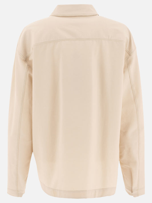 Overshirt jackets Solid colour  Beige - Stone Island Men | PLP | VIETTI Online Store | 2
