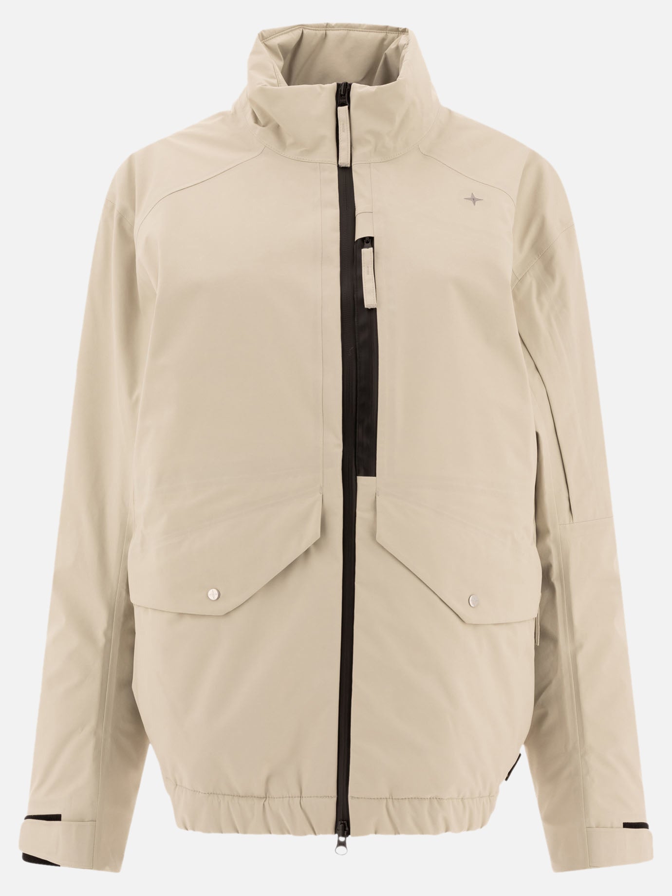 Quilted & Utility Jackets Solid colour  Beige - Stone Island Men | PDP | VIETTI Online Store | Zoom-Modal

