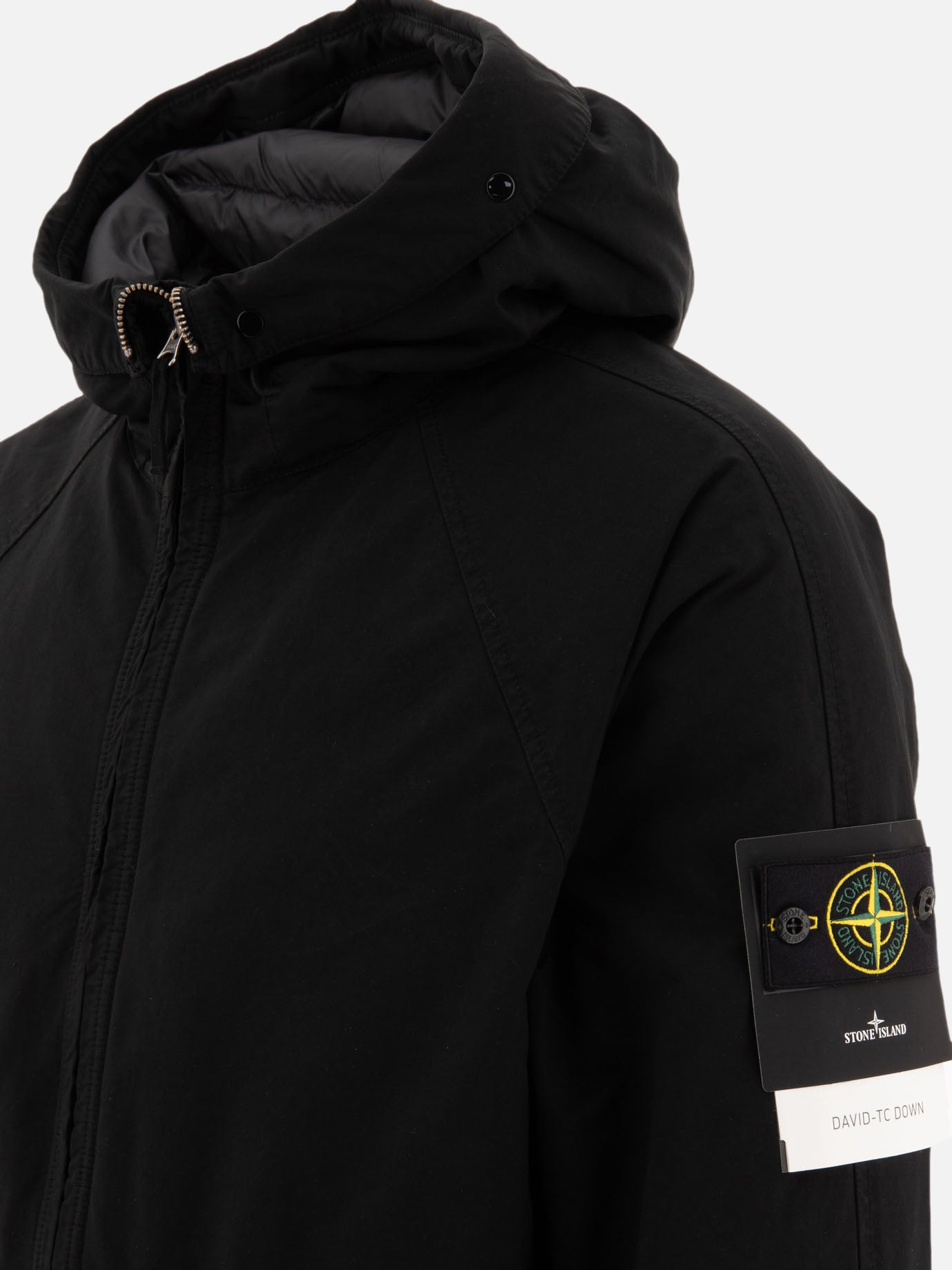 Parkas Solid colour  Black - Stone Island Men | PDP | VIETTI Online Store | thumbnail_4