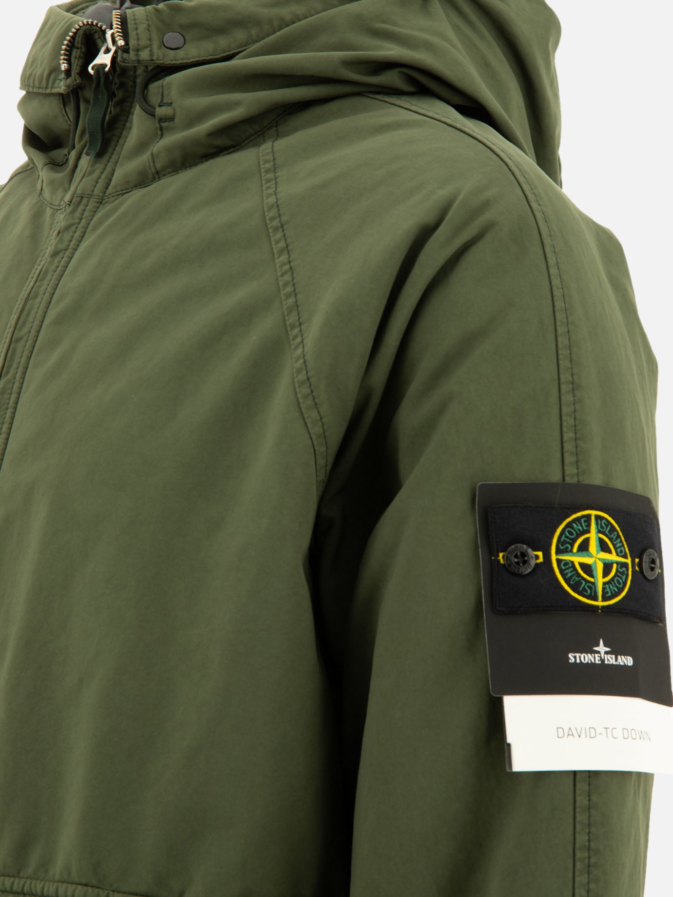 Parkas Solid colour  Green - Stone Island Men | PDP | VIETTI Online Store | thumbnail_4