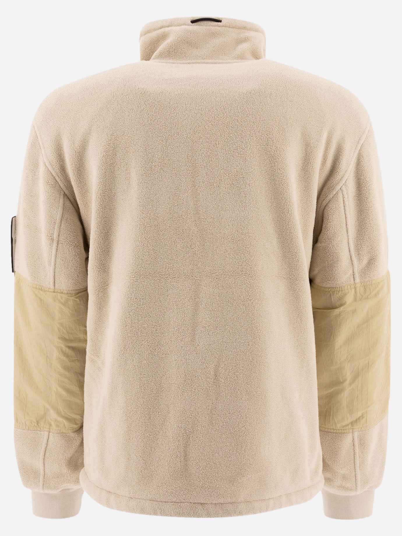 Fleece jackets Solid colour  Beige - Stone Island Men | PDP | VIETTI Online Store | thumbnail_2