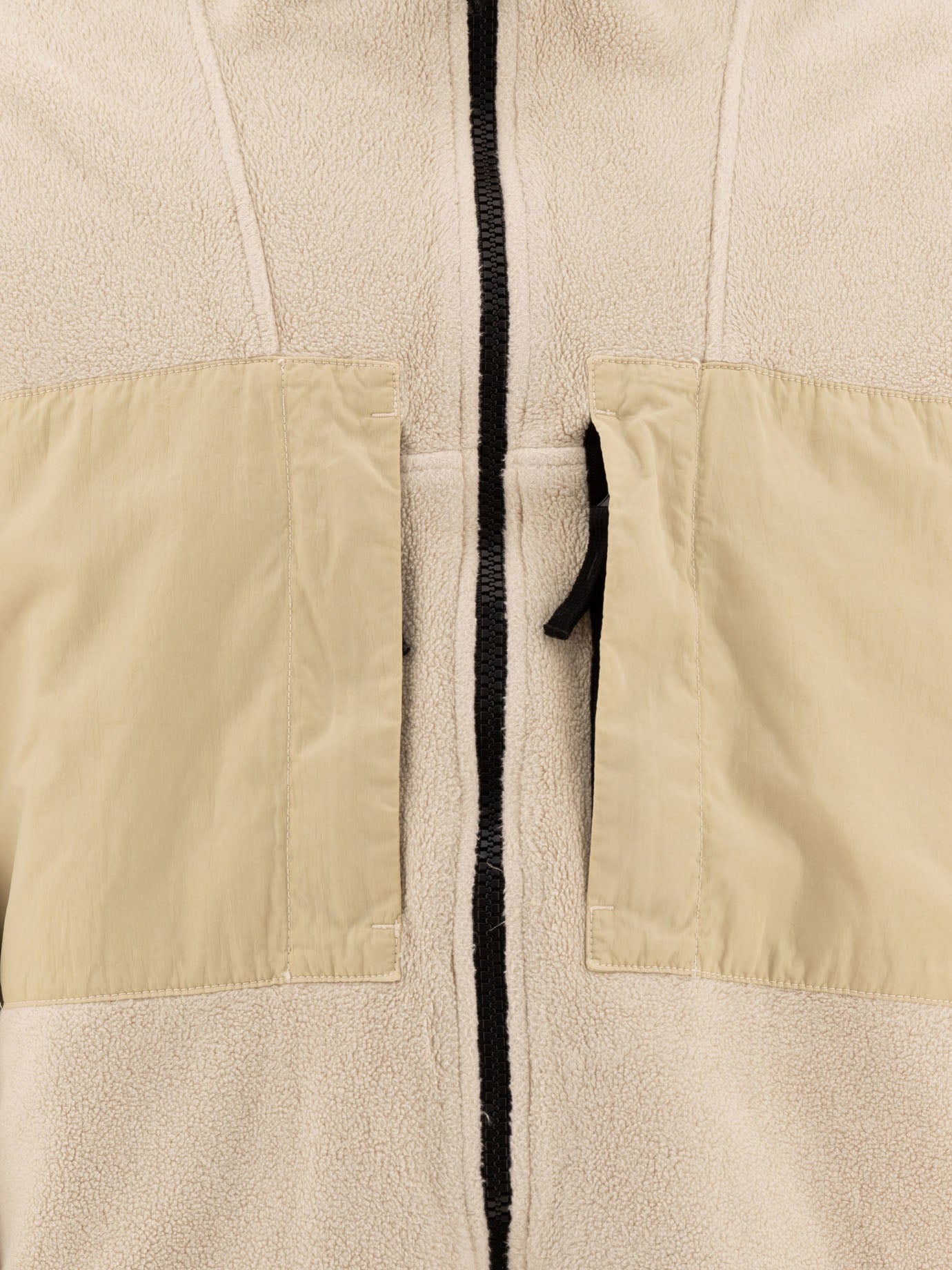 Fleece jackets Solid colour  Beige - Stone Island Men | PDP | VIETTI Online Store | thumbnail_3
