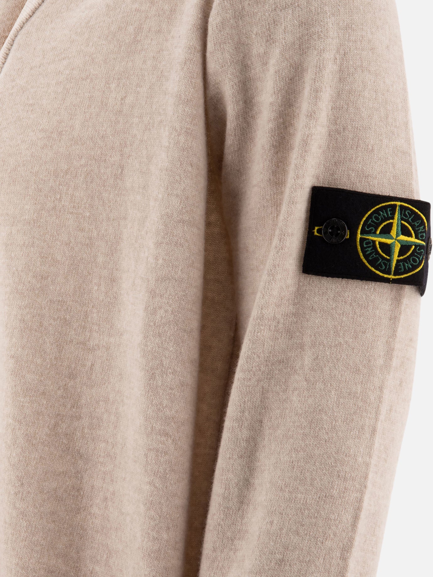 Stone Island "Compass" cardigan Beige