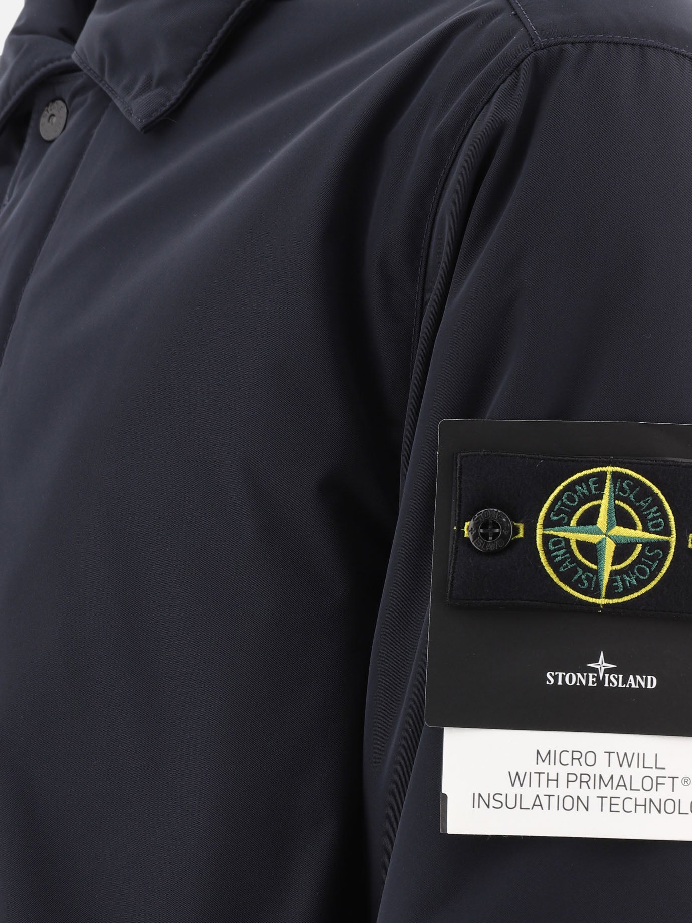 Parkas Solid colour  Blue - Stone Island Men | PDP | VIETTI Online Store | thumbnail_4
