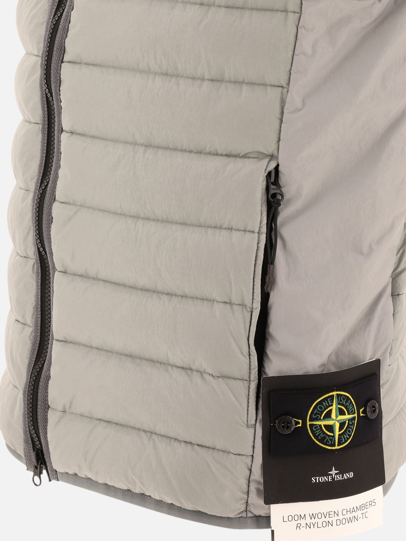 Giacche smanicate Solid colour  Grigio - Stone Island Uomo | PDP | VIETTI Online Store | Zoom-Modal_4
