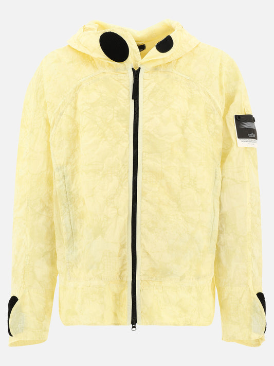 Giacche a vento Solid colour  Giallo - Stone Island Shadow Project Uomo | PLP | VIETTI Online Store 
