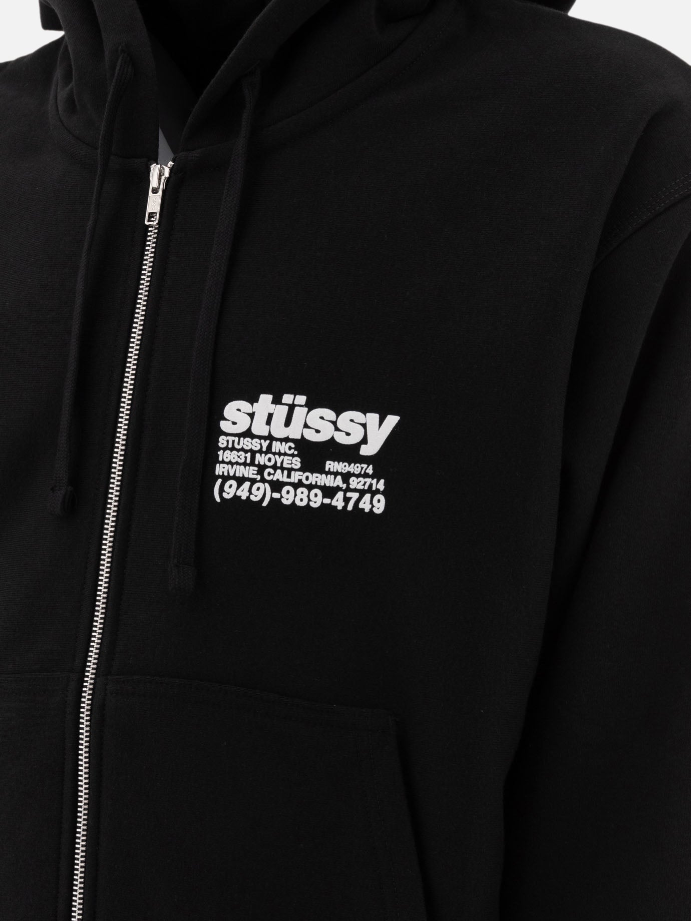 Stüssy "DNA" hoodie Black