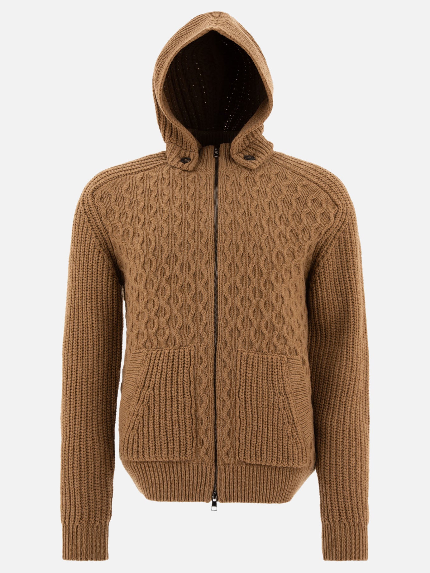 Maglione con cappuccio e zip "Aspen"