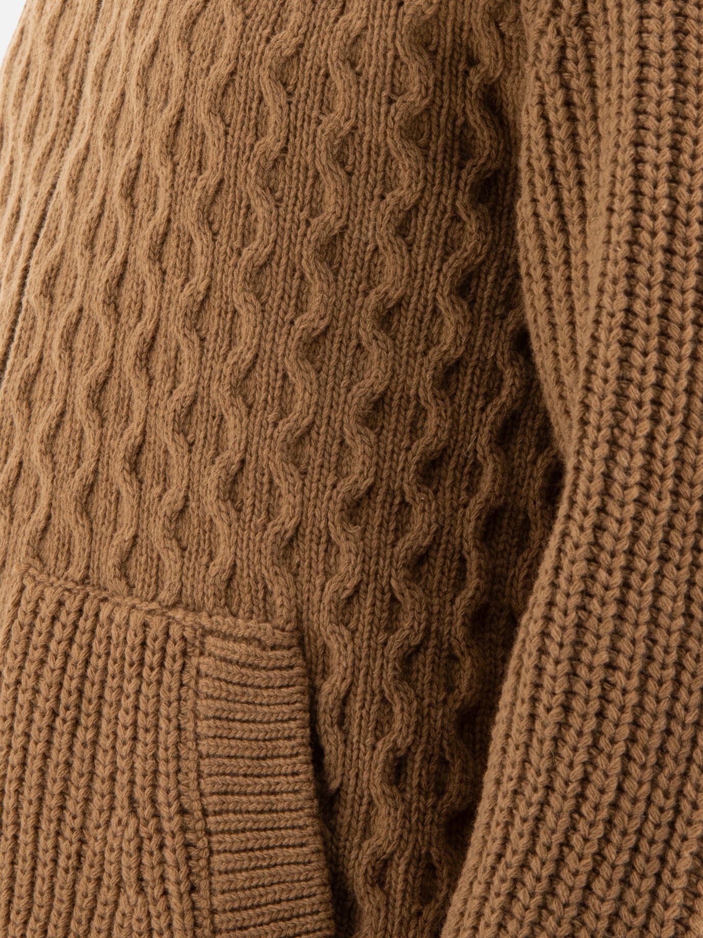 Tagliatore Maglione con cappuccio e zip &quot;Aspen&quot; 19440875_50 Brown thumbnail_4