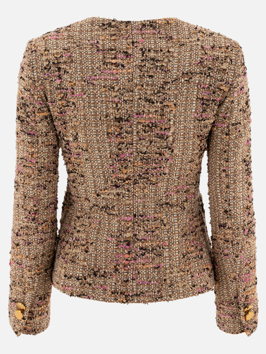 Blazers Solid colour  Beige - Tagliatore Women | PLP | VIETTI Online Store | 2
